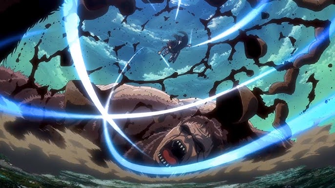 Levi vs Beast Titan - Attack on Titan