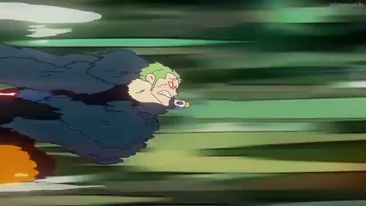Zoro vs Lucci in eghead One piece