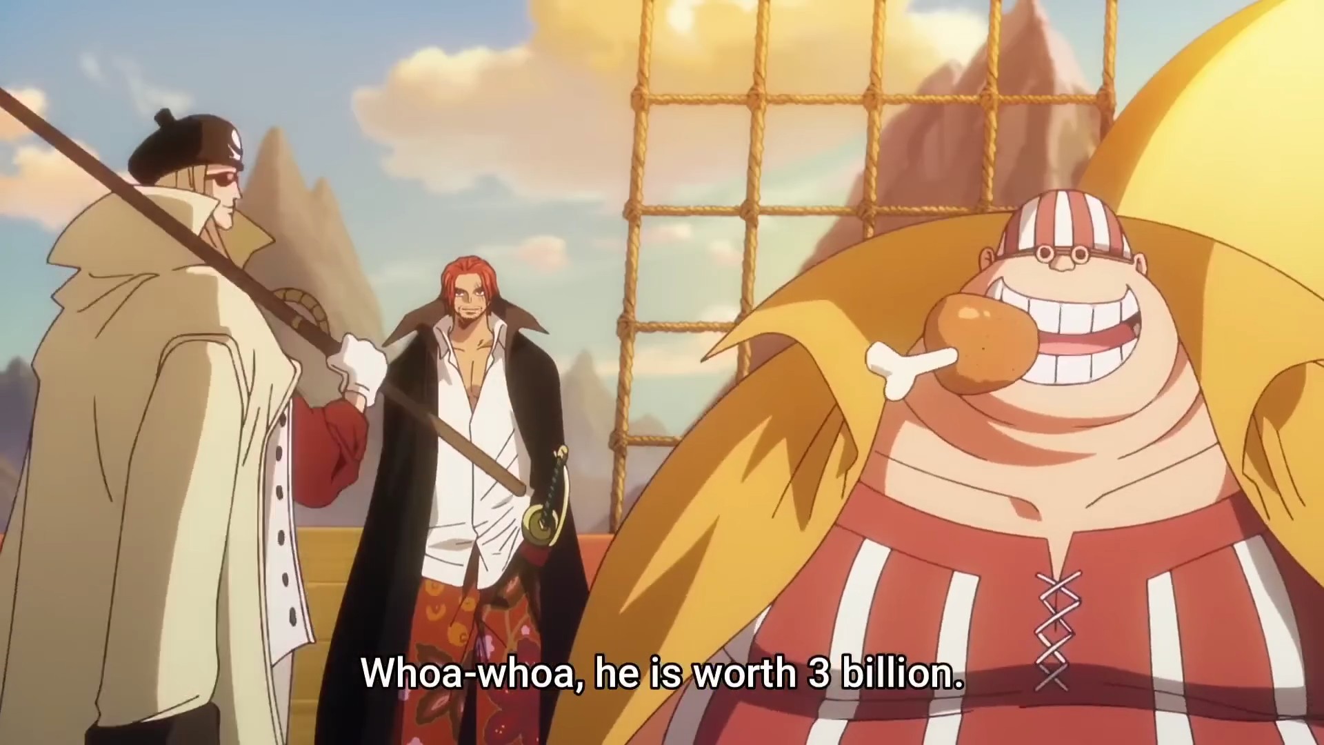 shanks vs eustass kid